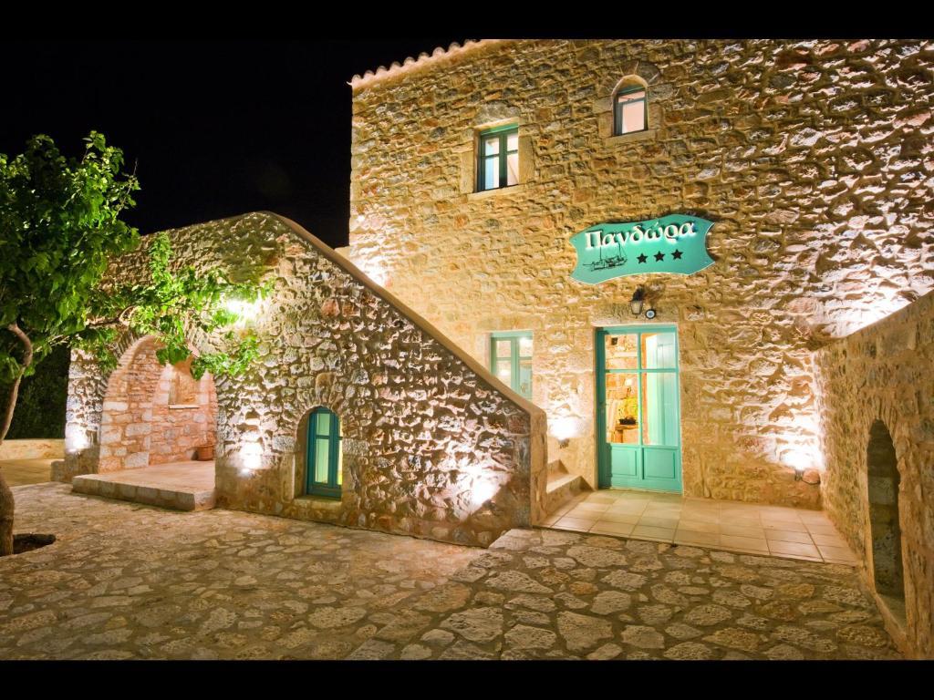 Pandora Aparthotel Pírgos Dhiroú Exterior foto